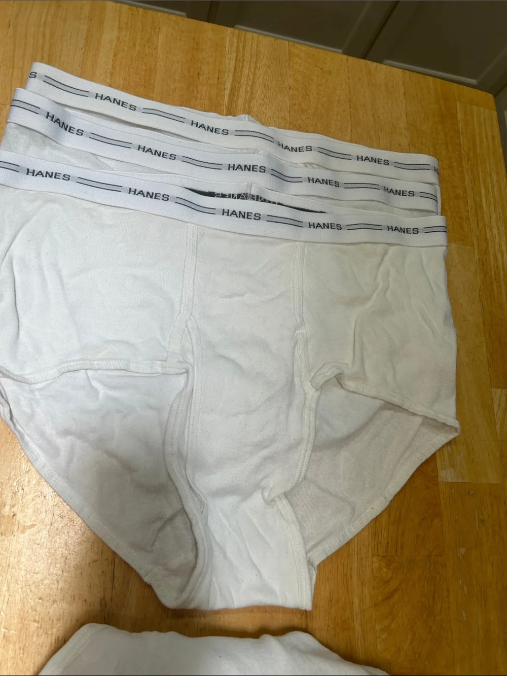 Hanes Men's White Comfort Flex 2XL/TG Briefs- 6 Pack